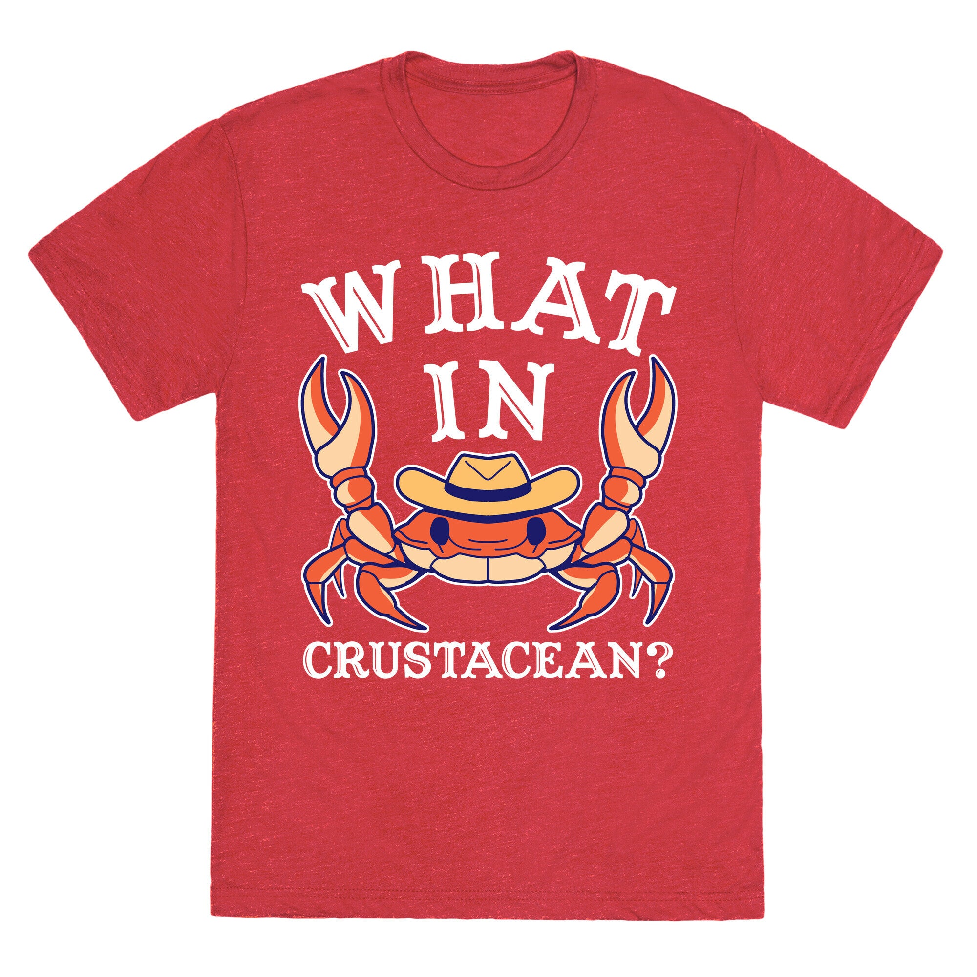 What In Crustacean? Unisex Triblend Tee